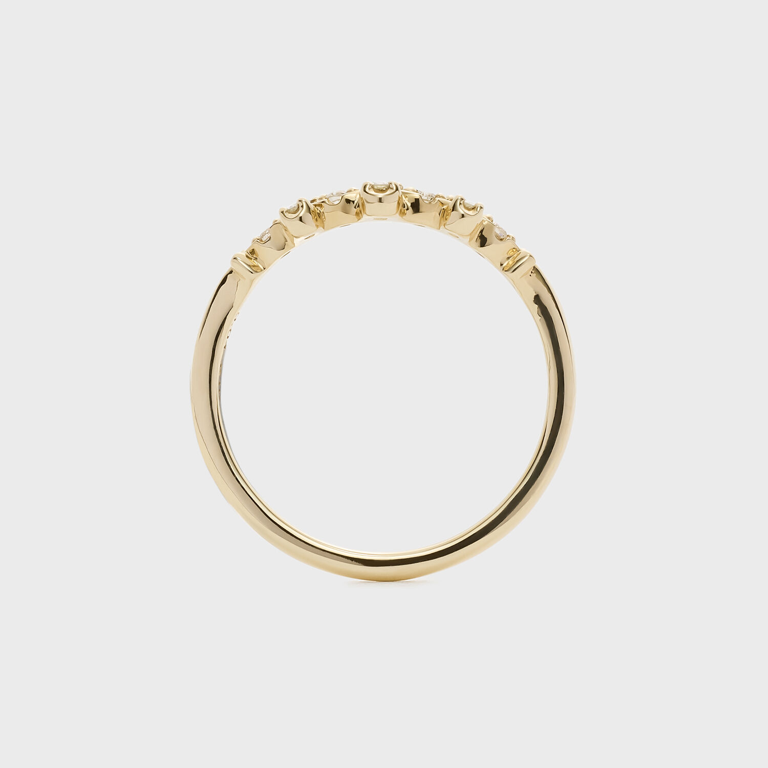 NOJESS「【Pocket Ring】K10ダイヤモンドピンキーリング」|リング|