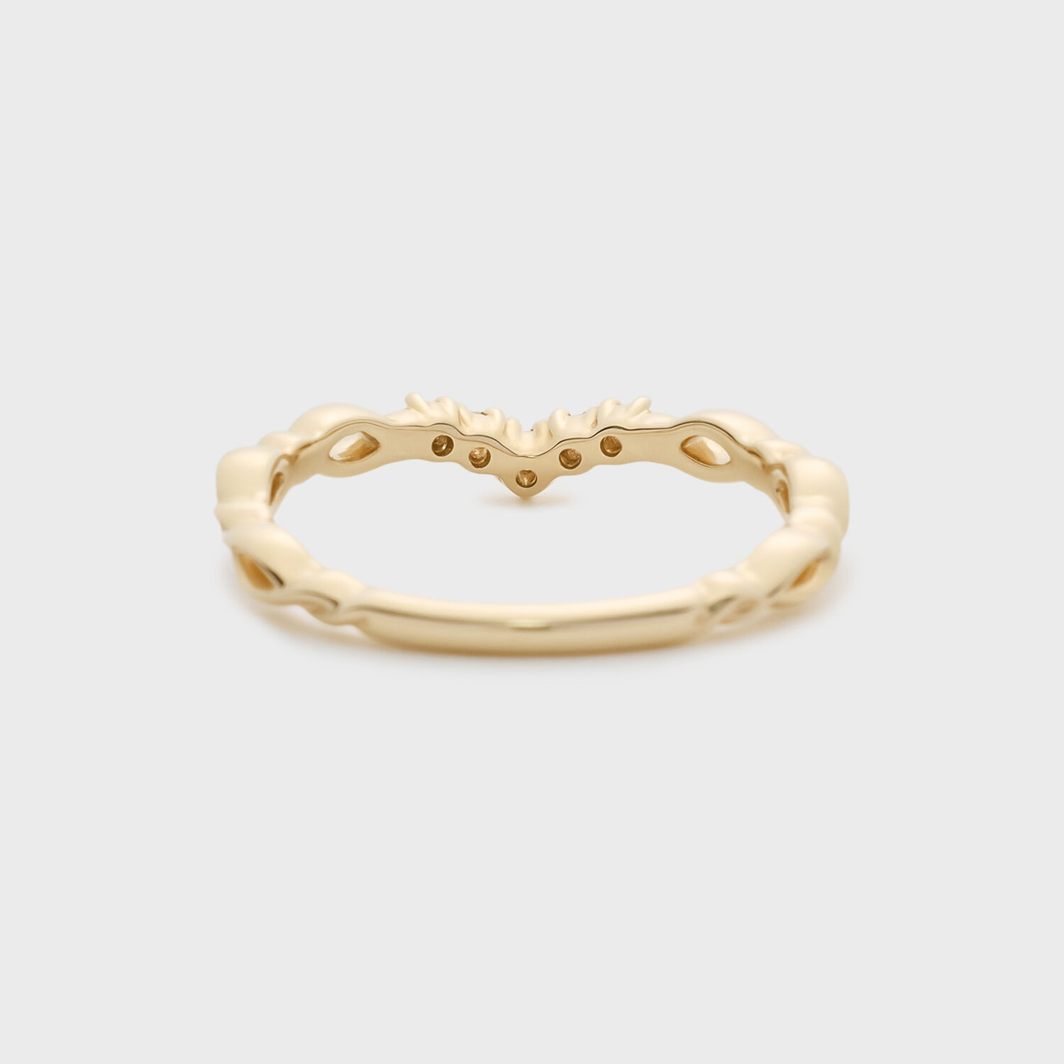 NOJESS「【Pocket Ring】K10ダイヤモンドピンキーリング」|リング|