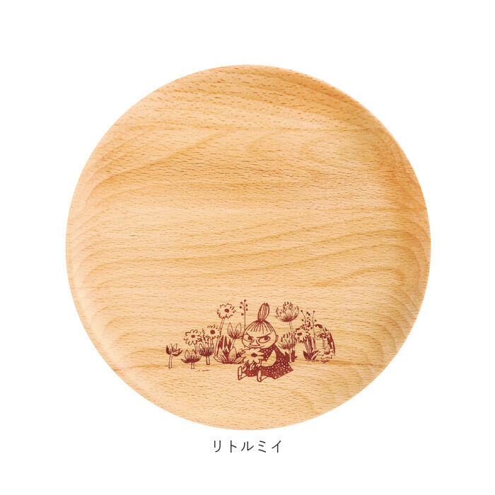 BACKYARD FAMILY「ムーミン 食器 通販 木製 プレート 皿 お皿 ラウンドプレート 丸皿 プレートディッシュ M」|食器・キッチングッズ|