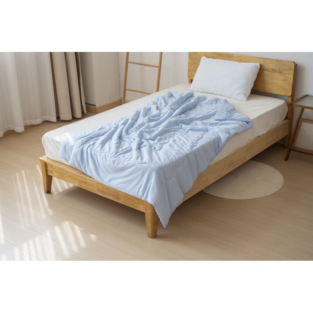 BACKYARD FAMILY「肌掛け布団 ひんやり 通販 肌布団 掛布団 接触冷感掛布団 接触冷感シングル シングル布団」|その他|ブルー1