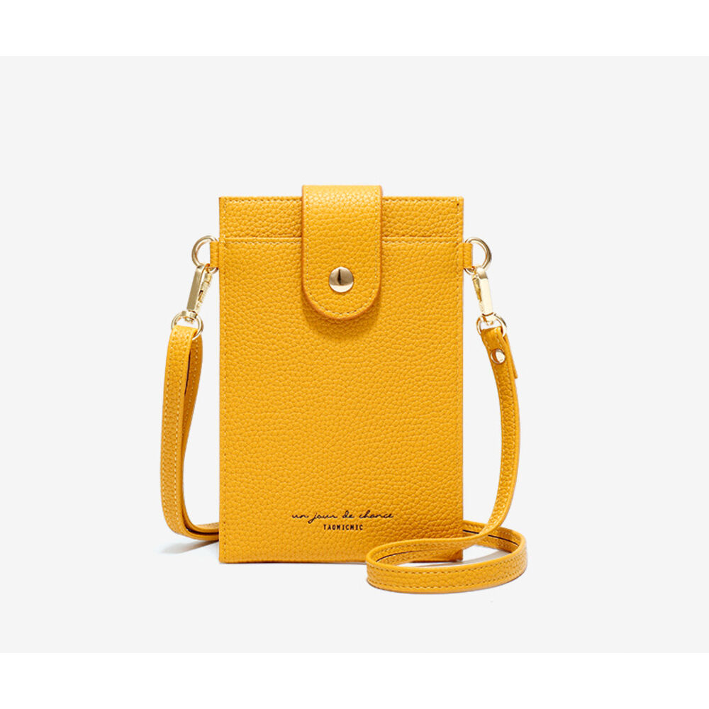 BACKYARD FAMILY「スマホポーチ レディース 通販 おしゃれ アウトドア スマホショルダーポーチ」|ショルダー・メッセンジャー|イエロー1