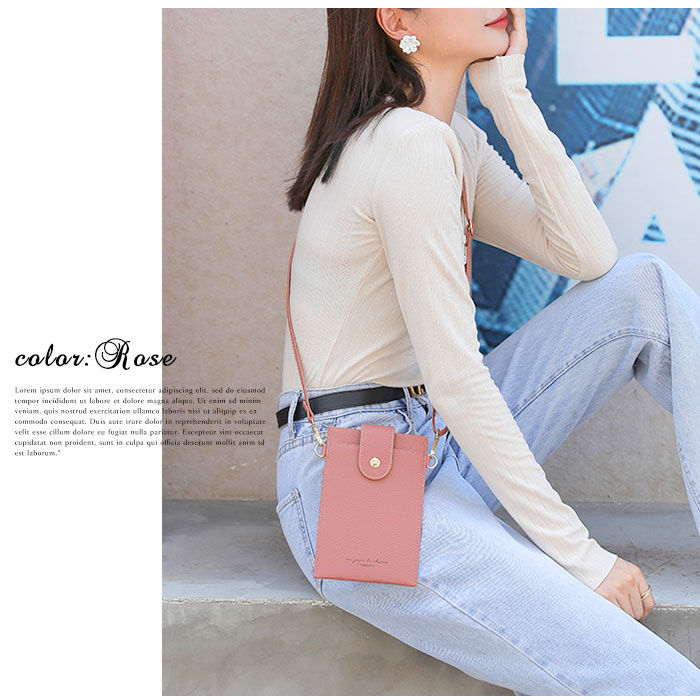 BACKYARD FAMILY「スマホポーチ レディース 通販 おしゃれ アウトドア スマホショルダーポーチ」|ショルダー・メッセンジャー|