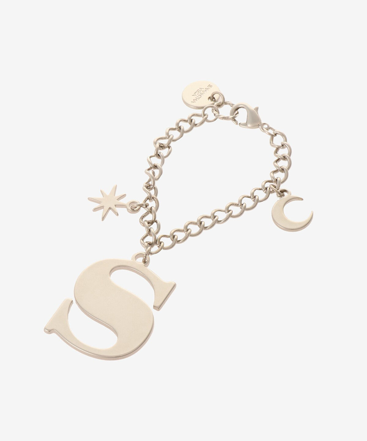 Samantha Vega「ムーンイニシャルチャーム(S)」|チャーム・キーホルダー|シルバー
