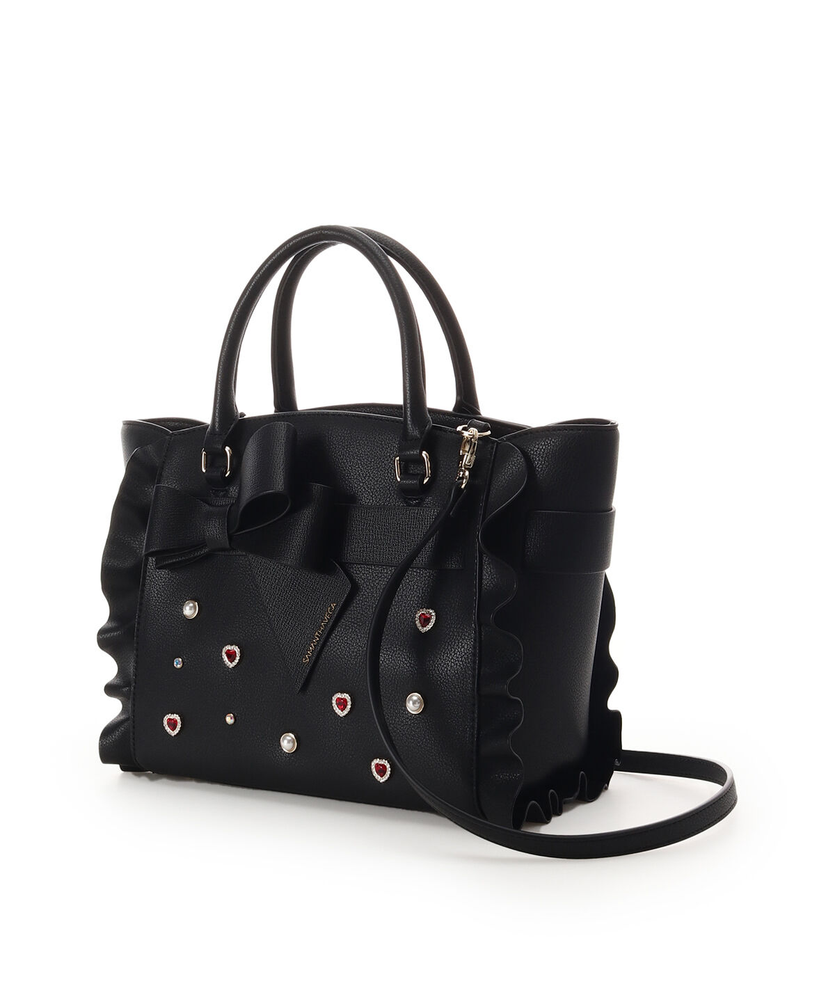 Samantha Vega「ブロッサムリボンフラッター（小）」|ハンドバッグ|