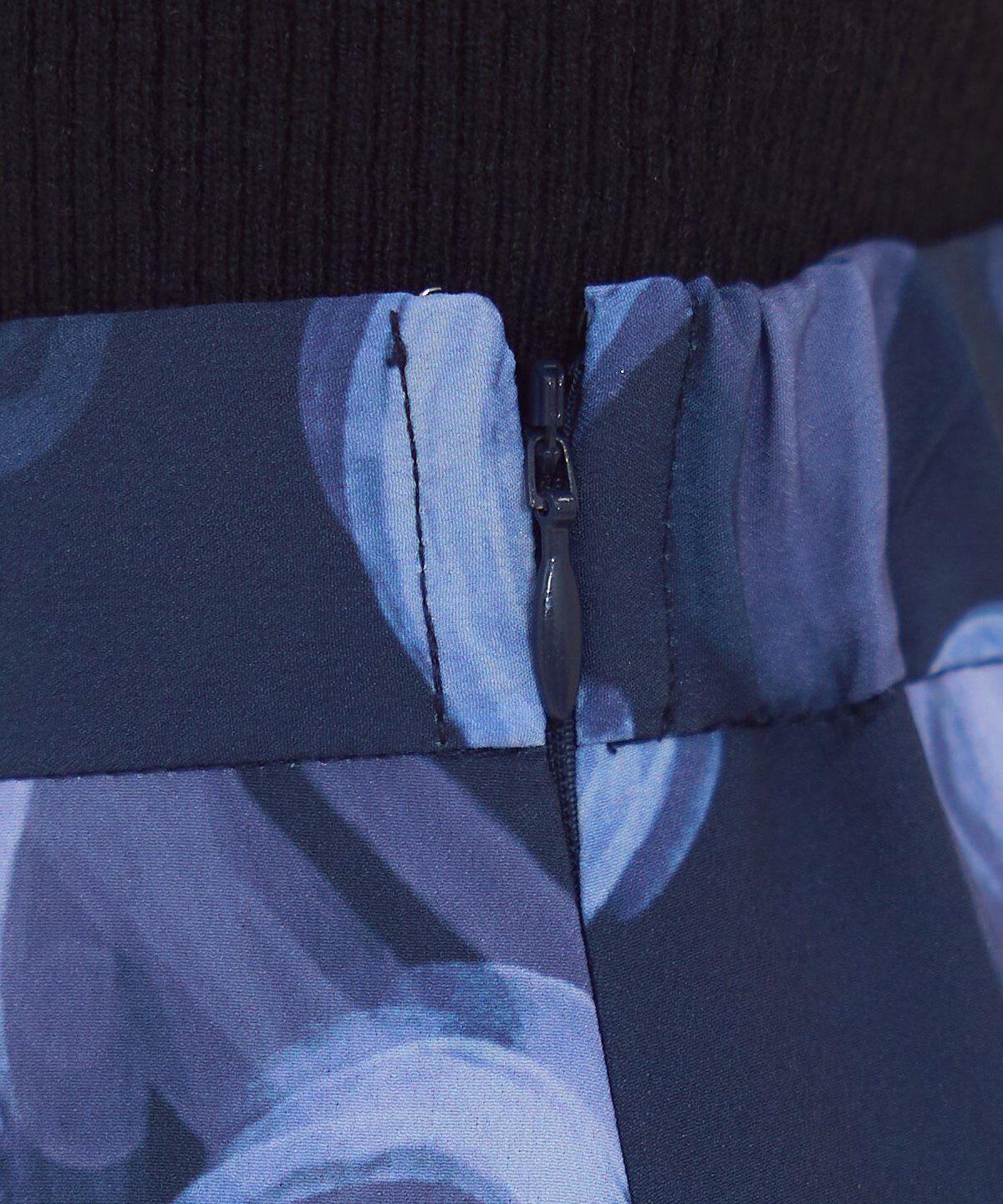 REDYAZEL「リボンプリントスカート」|フレア|