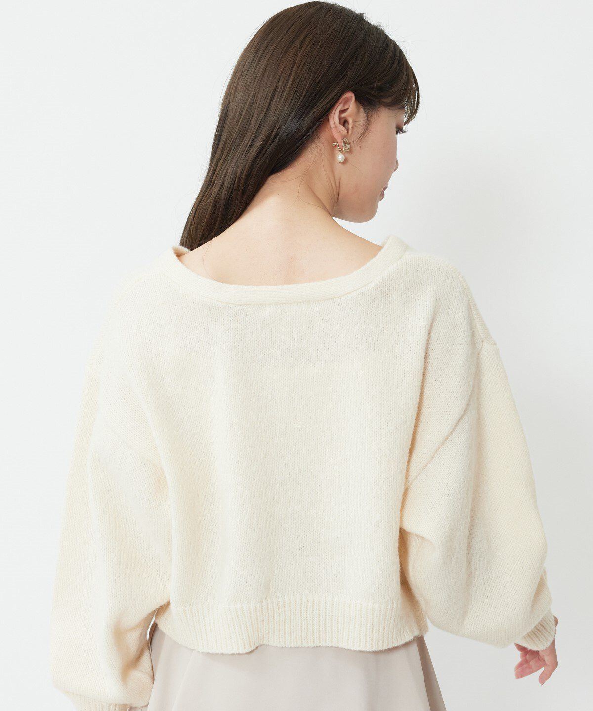 WILLSELECTION「ビジュー釦カーディガン」|カーディガン|