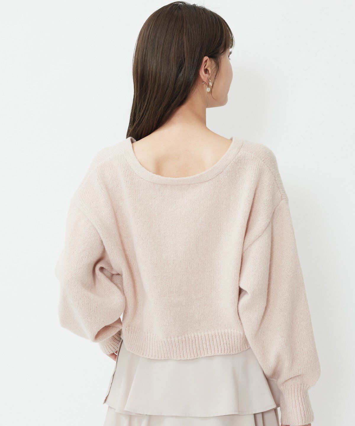 WILLSELECTION「ビジュー釦カーディガン」|カーディガン|