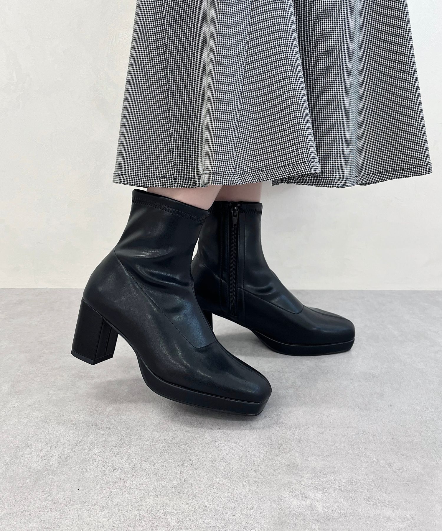 ORiental TRaffic「プラットフォームブーツ/31480」|ショートブーツ|