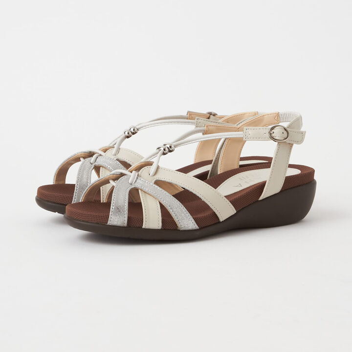 ダイアナウェルフィット「【DIANA WELLFIT】　モールドウェッジサンダル　KW53650」|サンダル|