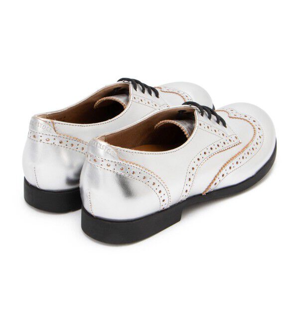 BIRKENSTOCK「【ビルケンシュトック】ララミーロー/シルバー ナチュラルレザー/シューズ レディース」|ビジネス・ドレスシューズ|
