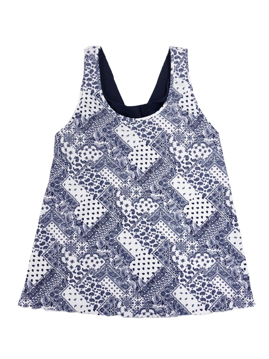 【新品未使用品】ALBOVE リバティプリントレイヤードタンクブラトップス 新品未使用品】ALBOVE リバティプリントレイヤードタンクブラトップス