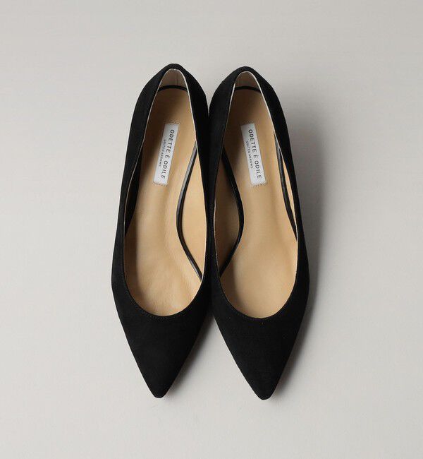 ODETTE E ODILE「ポインテッドブロックヒール パンプス55&darr;&uarr;」|パンプス|