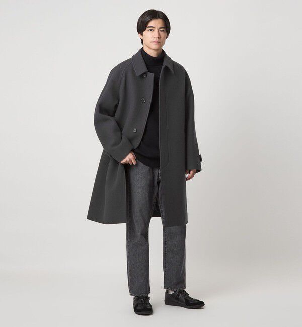 【コロン】ユナイテッドアローズ　SENTDALE WOOLコート UNITED ARROWS green label relaxing｜SENTDALE WOOL ステンカラー