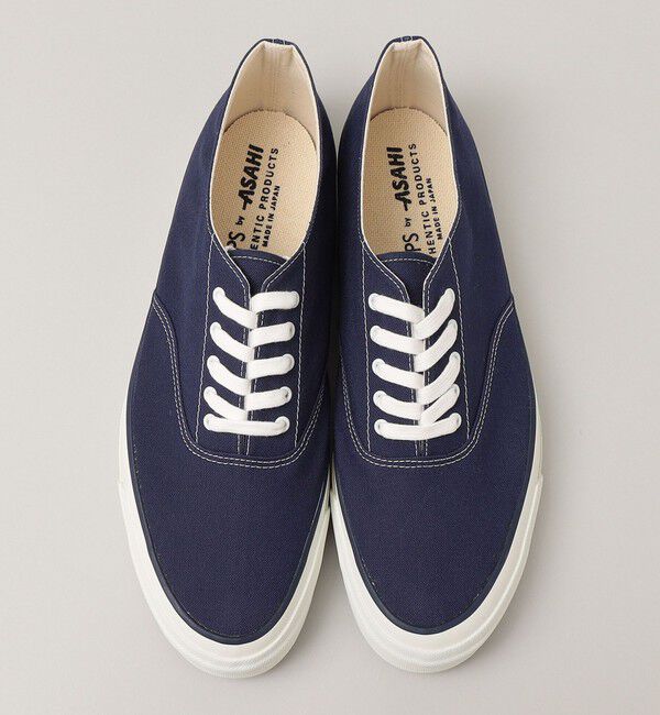 SHIPS「【SHIPS別注】ASAHI: US NAVY デッキシューズ」|スニーカー|