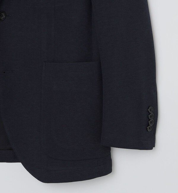 SHIPS「SHIPS:＜洗濯可能 ＞ ジャージー シャツ ジャケット」|テーラードジャケット|