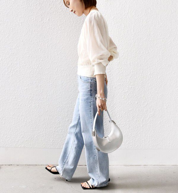 SHIPS for women「〈手洗い可能〉2WAY シアー カーディガン」|カーディガン|