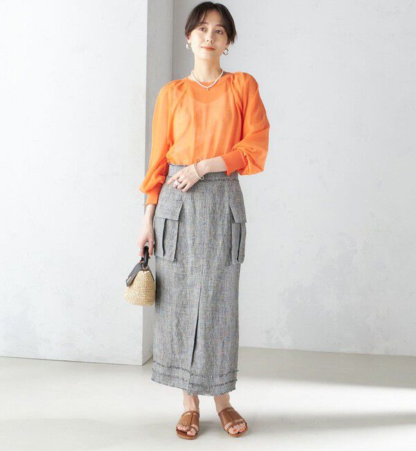 SHIPS for women「〈手洗い可能〉2WAY シアー カーディガン」|カーディガン|