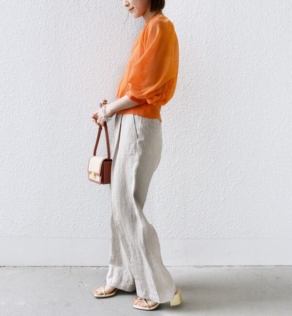 SHIPS for women「〈手洗い可能〉2WAY シアー カーディガン」|カーディガン|