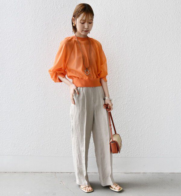 SHIPS for women「〈手洗い可能〉2WAY シアー カーディガン」|カーディガン|