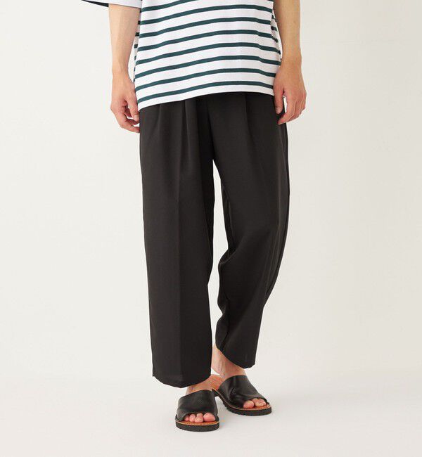 SHIPS Colors 「SHIPS Colors:ポリトロ ワイド テーパード イージーパンツ(セットアップ対応可能)」|その他|