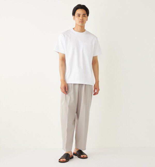 SHIPS Colors 「SHIPS Colors:ポリトロ ワイド テーパード イージーパンツ(セットアップ対応可能)」|その他|