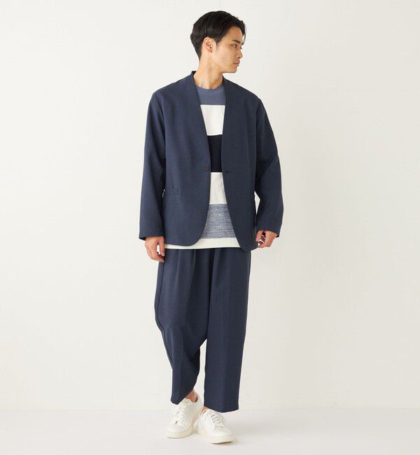 SHIPS Colors 「SHIPS Colors:ポリトロ ワイド テーパード イージーパンツ(セットアップ対応可能)」|その他|