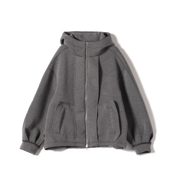 SHIPS for women「【WEB限定】〈手洗い可能〉ダンボール ダブルジップ フーディー 1」|パーカー|