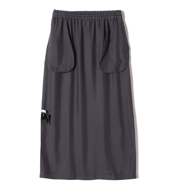 SHIPS for women「〈手洗い可能〉キュプラ混 ツイル ドロスト スカート」|スカート|