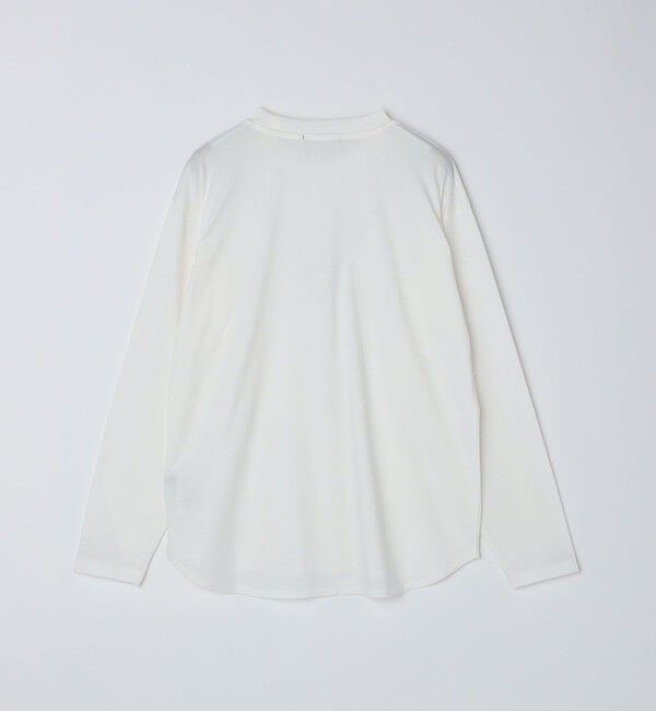 SHIPS「【WEB限定】SHIPS: ビッグシルエット クルーネック レイヤード ニット（ニット+ロンT）」|ニット・セーター|