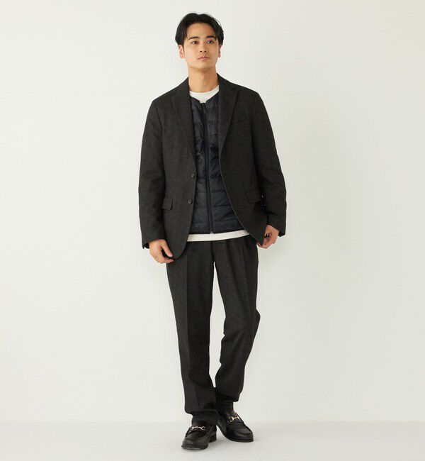 SHIPS Colors 「SHIPS Colors:〈手洗い可能〉AVANT(R) ウィンター スラックス(セットアップ対応)」|スラックス|