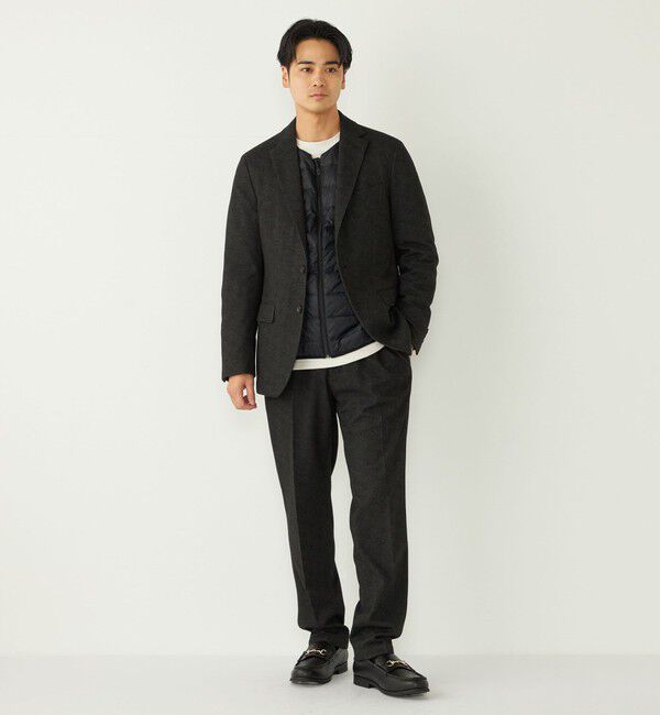 SHIPS Colors 「SHIPS Colors:〈手洗い可能〉AVANT(R) ウィンター スラックス(セットアップ対応)」|スラックス|