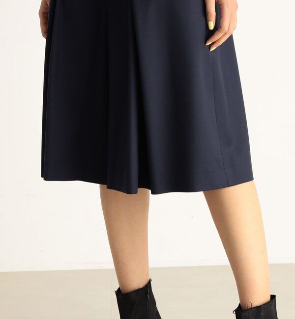 Edition「ゼニア タックワイドハーフパンツ」|キュロット|