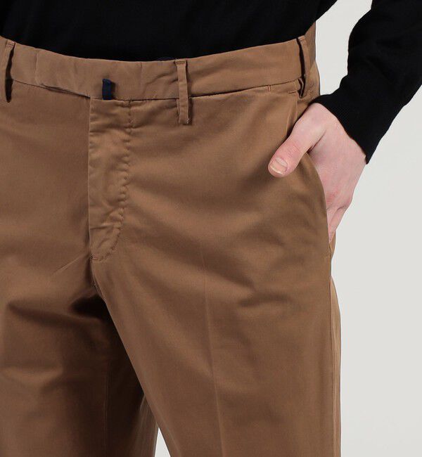 TOMORROWLAND BUYING WEAR「INCOTEX コットンポリウレタン スリムパンツ」|スラックス|