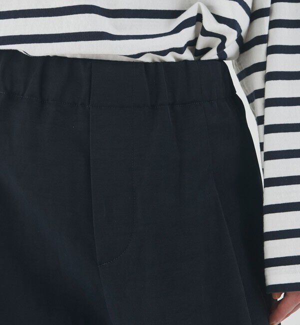 GALERIE VIE「ナイリーギャバジン イージーサイドポケットパンツ」|カーゴ|