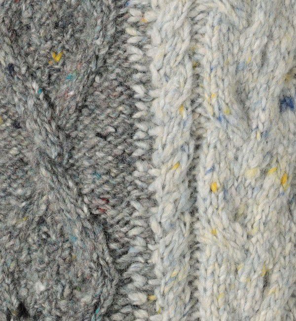 MACPHEE「カラーネップ クルーネックベスト」|ベスト・ジレ|