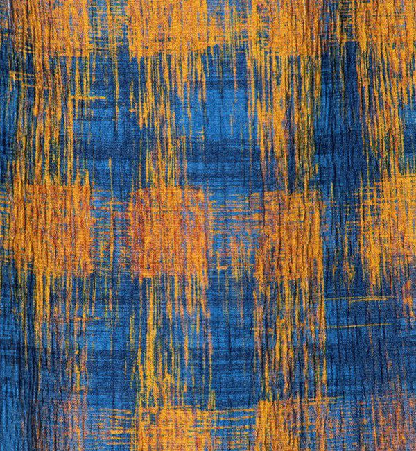 MACPHEE「ドローイングチェックプリント イージースカート」|台形|