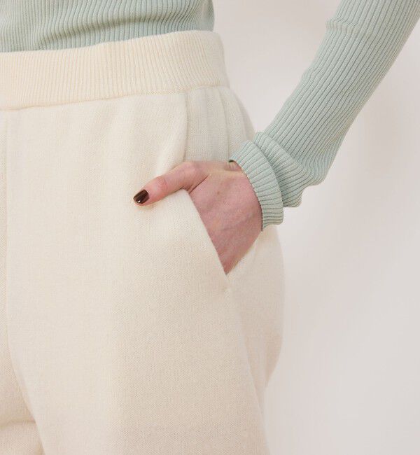 GALERIE VIE「ウールダブルフェイスパイル イージーパンツ」|その他|