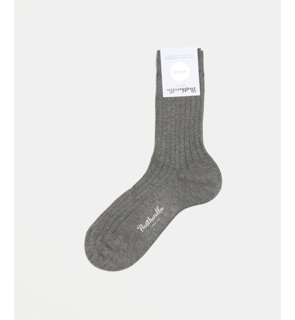 IENA LA BOUCLE「PANTHERELLA/パンセレラ ソックス W5392」|ソックス|グレー