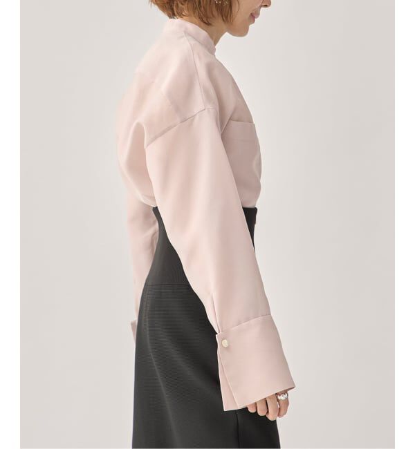 VERMEIL par iena「ブライトオーガンジーシャツ」|シャツ・ブラウス|