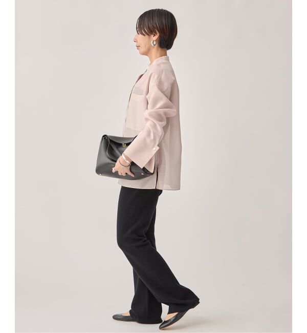 VERMEIL par iena「ブライトオーガンジーシャツ」|シャツ・ブラウス|