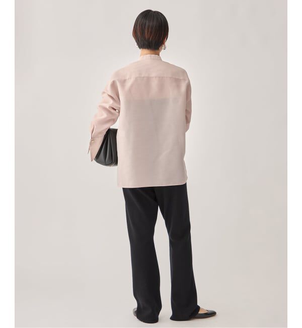 VERMEIL par iena「ブライトオーガンジーシャツ」|シャツ・ブラウス|