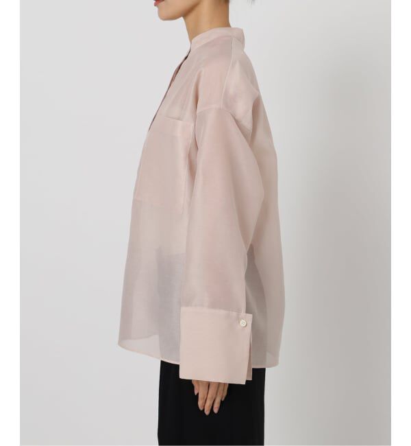 VERMEIL par iena「ブライトオーガンジーシャツ」|シャツ・ブラウス|