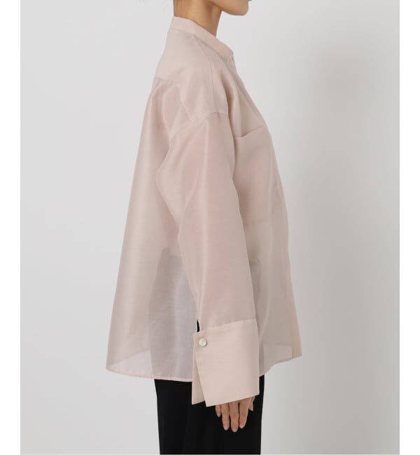 VERMEIL par iena「ブライトオーガンジーシャツ」|シャツ・ブラウス|