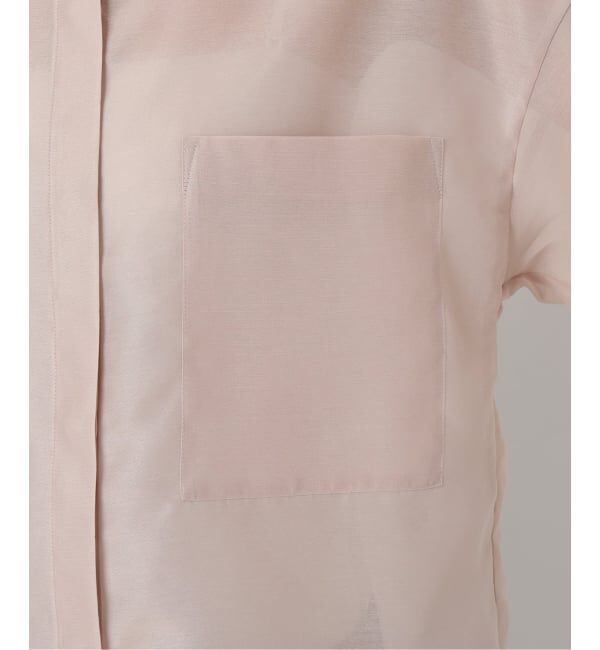 VERMEIL par iena「ブライトオーガンジーシャツ」|シャツ・ブラウス|