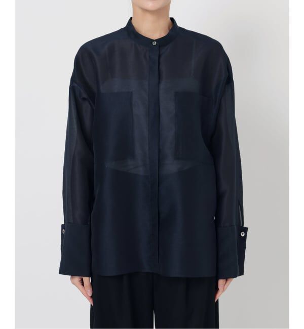 VERMEIL par iena「ブライトオーガンジーシャツ」|シャツ・ブラウス|