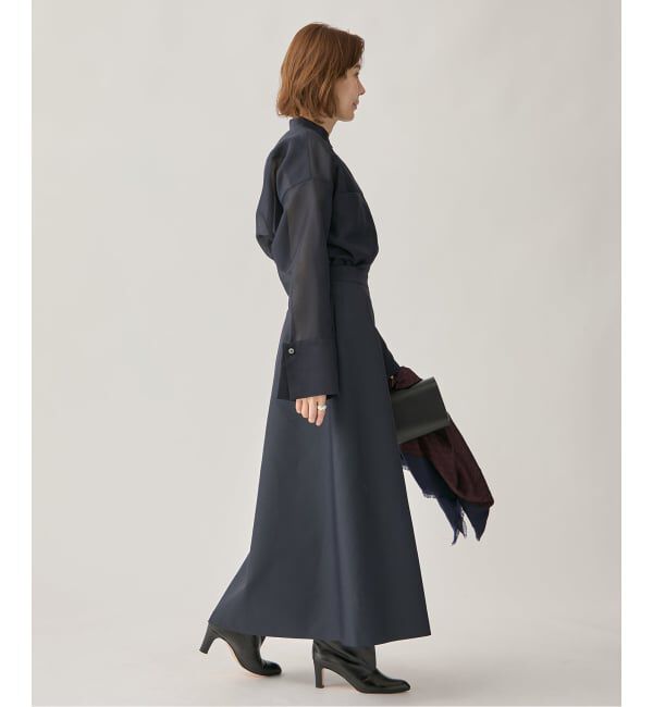 VERMEIL par iena「ブライトオーガンジーシャツ」|シャツ・ブラウス|