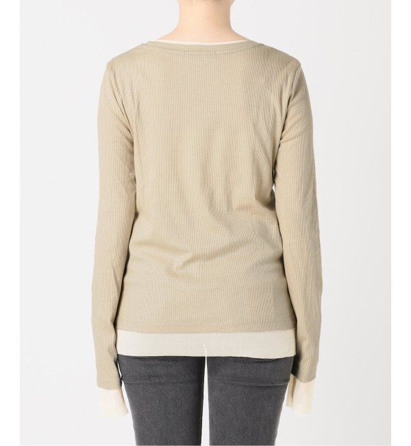 JOURNAL STANDARD relume「《追加/2枚セット》3WAYチュールレイヤード T」|Tシャツ・カットソー|