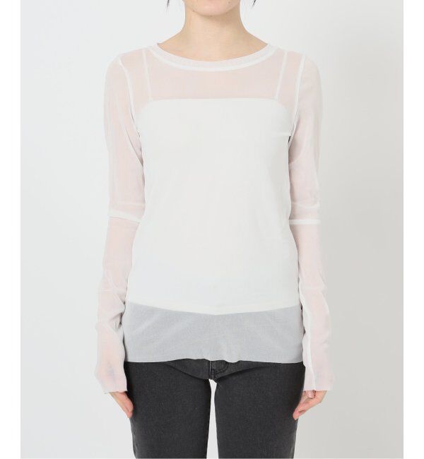 JOURNAL STANDARD relume「《追加/2枚セット》3WAYチュールレイヤード T」|Tシャツ・カットソー|