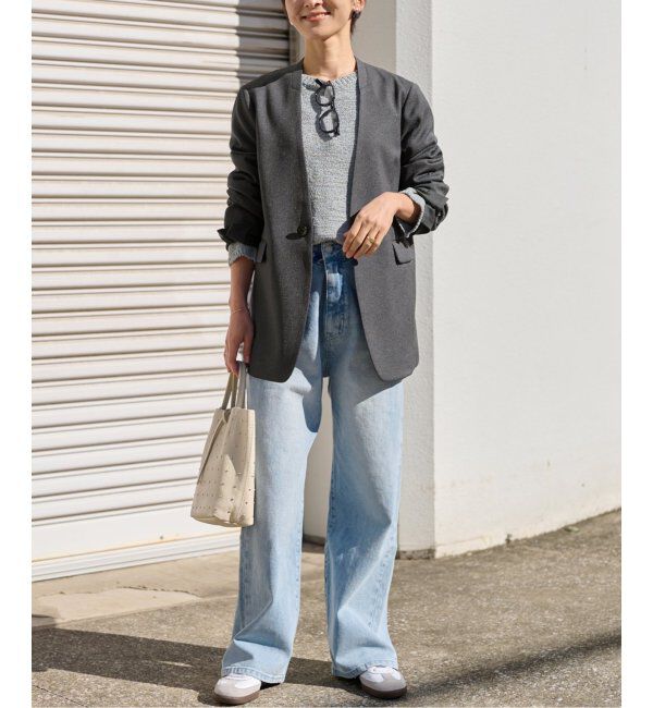 JOURNAL STANDARD relume「《追加》LINYツイルノーカラージャケット」|ノーカラージャケット|