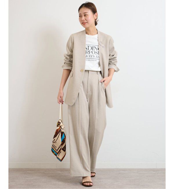 JOURNAL STANDARD relume「《追加》LINYツイルノーカラージャケット」|ノーカラージャケット|